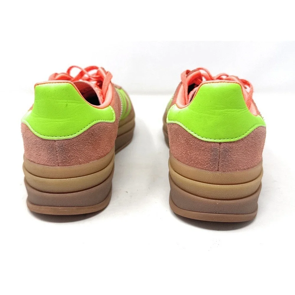 Women's Adidas Gazelle Bold Sneakers In Solar Orange Sz 8.5